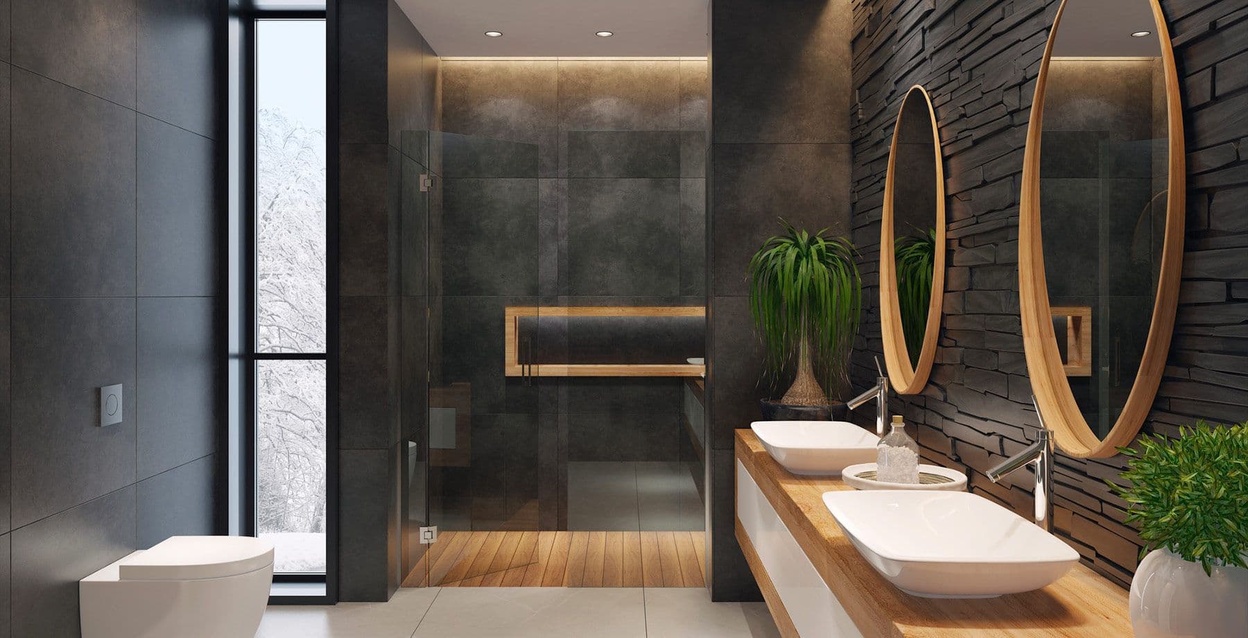 Bathroom with Shower